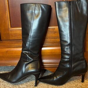 LOFT Women's Black Leather Boots